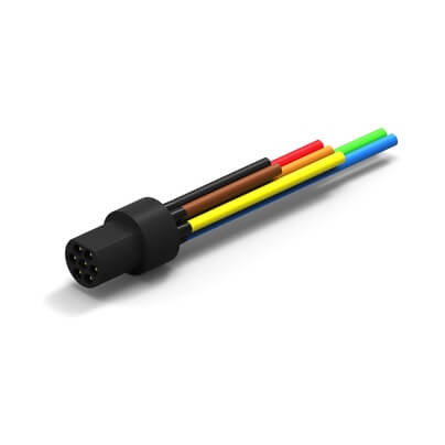 Micro, Circular, Plug, Size 5, Cooner cable CW8096 |  Circular Micro-D